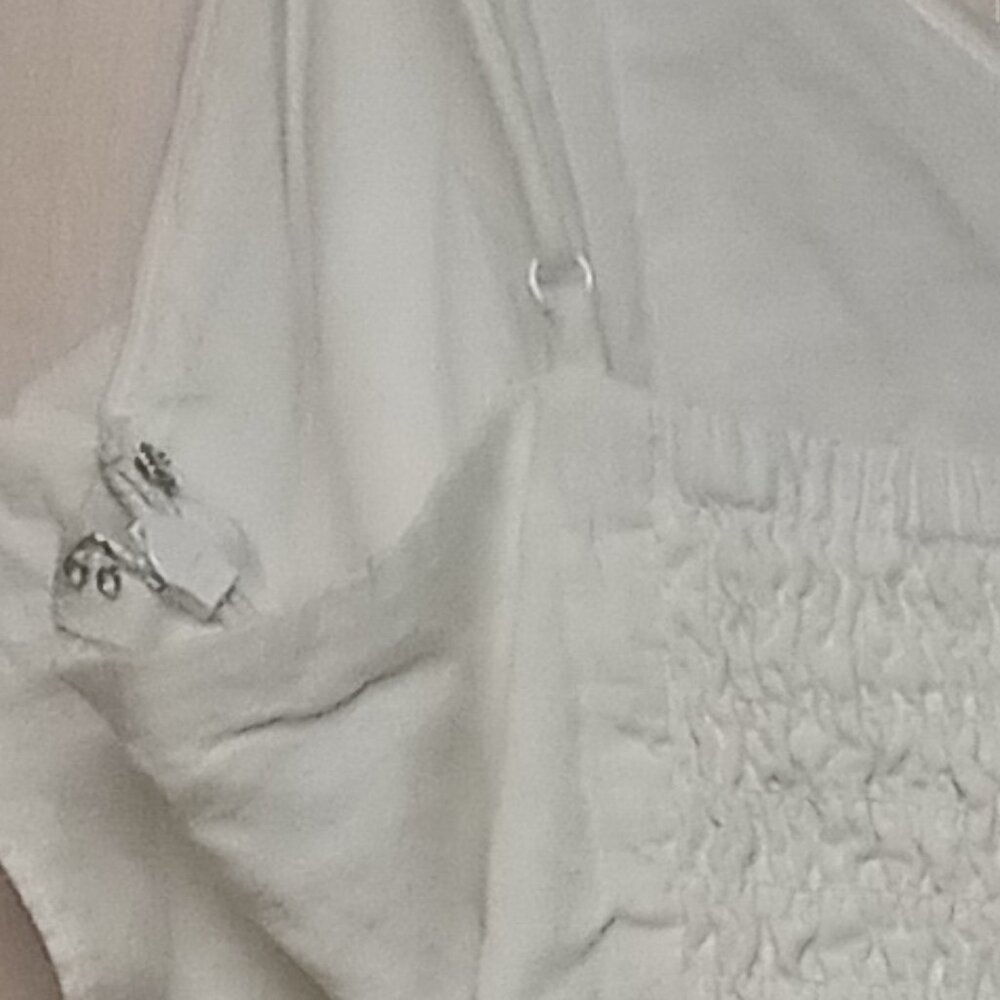 Linen Blend Ruffle Dress H&M - Picture 4 of 7